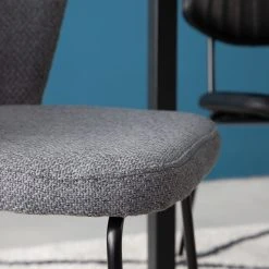 Mørteens Chaises à accoudoirs Tulia - Tissu / Acier - Gris foncé / Noir 28 Mørteens Chaises à accoudoirs Tulia - Tissu / Acier - Gris foncé / Noir -Chaises Soldes 1000205089 201130 09444900004 DETAILS P000000001000205089