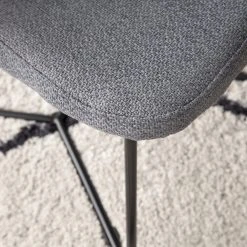 Mørteens Chaises à accoudoirs Tulia - Tissu / Acier - Gris foncé / Noir 30 Mørteens Chaises à accoudoirs Tulia - Tissu / Acier - Gris foncé / Noir -Chaises Soldes 1000205089 201130 09444900006 DETAILS P000000001000205089