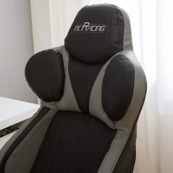 Furnitive Chaise gamer mcRacing II - Cuir synthétique / Matière plastique - Noir -Chaises Soldes 1000207825 201008 06403400050 DETAILS P000000001000207825