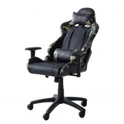 Furnitive Chaise gamer mcRacing N51 - Imitation cuir / Matière plastique - Noir / Camouflage -Chaises Soldes 1000207826 201009 06321200039 DETAILS P000000001000207826