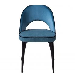 Jack & Alice Chaises capitonnées Jacky (lot de 2) - Tissu & velours / Métal - Gris chiné / Noir 18 Jack & Alice Chaises capitonnées Jacky (lot de 2) - Tissu & velours / Métal - Gris chiné / Noir -Chaises Soldes 1000208741 201021 16214400009 DETAILS P000000001000208741