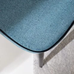 Jack & Alice Chaises capitonnées Jacky (lot de 2) - Tissu & velours / Métal - Gris chiné / Noir 25 Jack & Alice Chaises capitonnées Jacky (lot de 2) - Tissu & velours / Métal - Gris chiné / Noir -Chaises Soldes 1000208741 201229 16243100007 DETAILS P000000001000208741