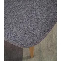 Mørteens Chaises capitonnées Jacklin II (2 él.) - Tissu / Métal - Imitation chêne - Gris clair -Chaises Soldes 1000208746 210106 06513500006 DETAILS P000000001000208746