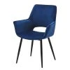 Jack & Alice Chaise capitonnée Miena - Bleu royal -Chaises Soldes 1000209375 200402 15444600002 IMAGE P000000001000209375