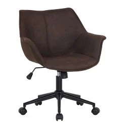 Ars manufacti Chaise de bureau Nurmes - Microfibre / Matière plastique - Marron vintage / Noir 20 Ars manufacti Chaise de bureau Nurmes - Microfibre / Matière plastique - Marron vintage / Noir -Chaises Soldes 1000210875 200814 11094600095 DETAILS P000000001000210875