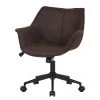 Ars manufacti Chaise de bureau Nurmes - Microfibre / Matière plastique - Marron vintage / Noir 1 Ars manufacti Chaise de bureau Nurmes - Microfibre / Matière plastique - Marron vintage / Noir -Chaises Soldes 1000210875 211006 061404000011 IMAGE P000000001000210875