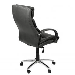 Furnitive Fauteuil de bureau Blackford XXL - Imitation cuir / Métal - Gris / Chrome -Chaises Soldes 1000211328 200511 14230300007 DETAILS P000000001000211328