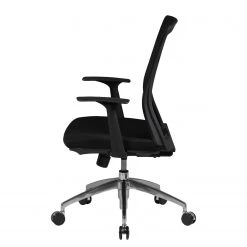 Furnitive Fauteuil de bureau Buggio - Mesh / Aluminium - Noir 10 Furnitive Fauteuil de bureau Buggio - Mesh / Aluminium - Noir -Chaises Soldes 1000211731 200506 12473200127 DETAILS P000000001000211731
