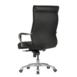 Furnitive Fauteuil de bureau Caracol - Imitation cuir / Aluminium - Noir -Chaises Soldes 1000211764 200506 12474000377 DETAILS P000000001000211764
