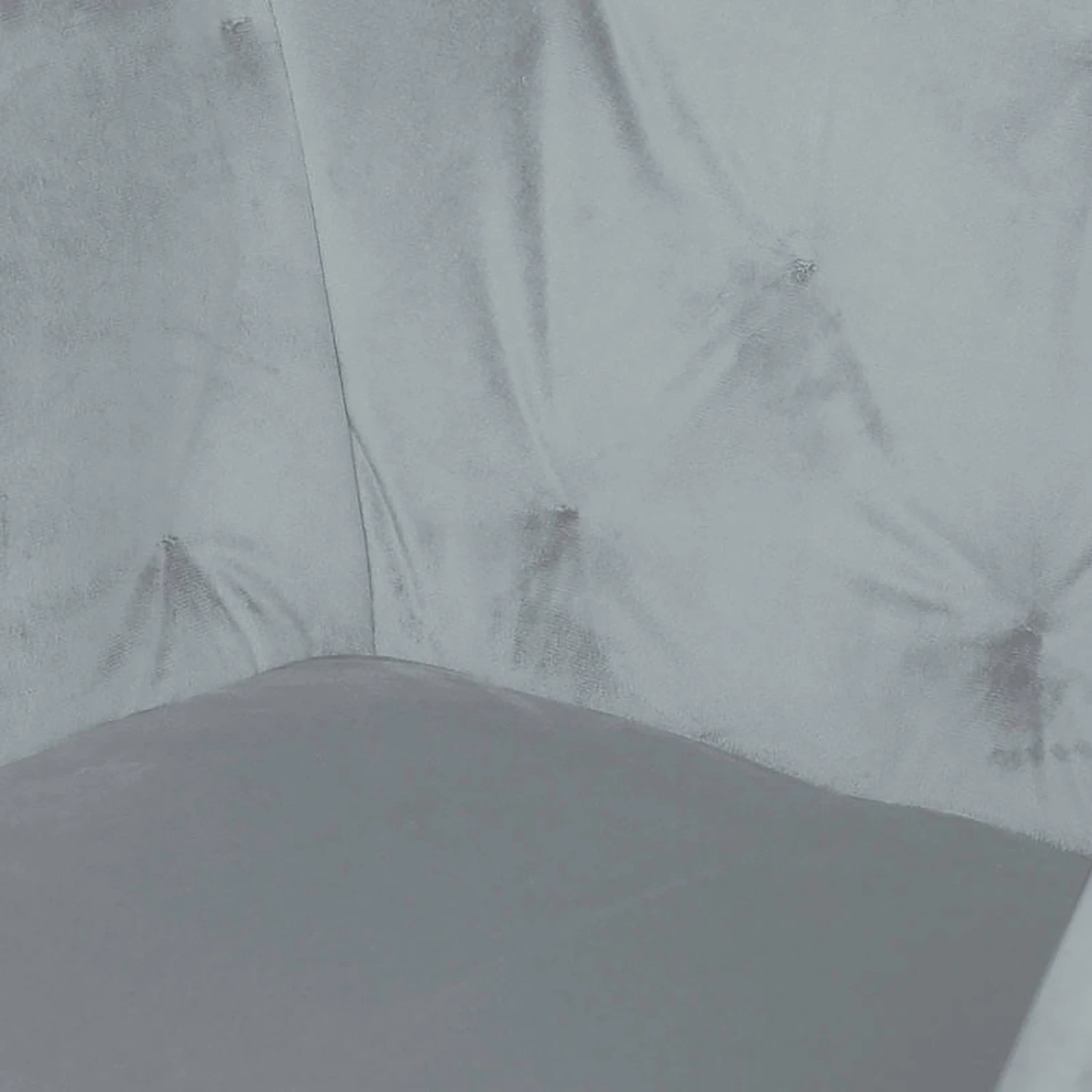 Kayoom Chaise à accoudoirs Eann - Velours / Fer - Noir - Gris 9 Kayoom Chaise à accoudoirs Eann - Velours / Fer - Noir - Gris – Image 7