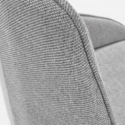 Loftscape Chaises capitonnées Hadley (lot de 2) - Tissu / Acier - Noir - Gris -Chaises Soldes 1000216194 200623 13471700248 DETAILS P000000001000216194