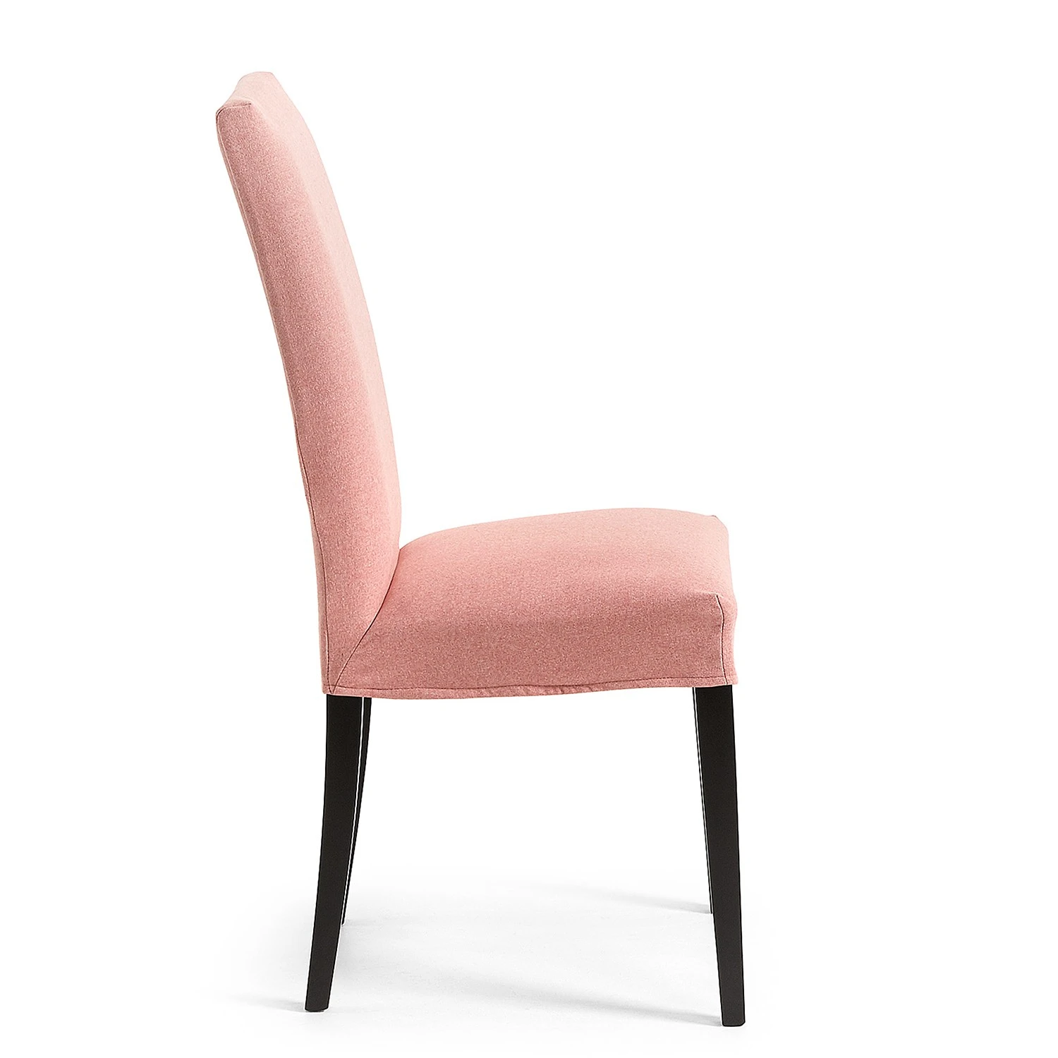 Ars Natura Chaise capitonnée Ellerby III (lot de 2) - Tissu / Hêtre massif - Noir - Abricot 4 Ars Natura Chaise capitonnée Ellerby III (lot de 2) - Tissu / Hêtre massif - Noir - Abricot – Image 2