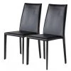 Fredriks Chaises Portola (lot de 2) - Cuir recyclé / Fer - Noir 1 Fredriks Chaises Portola (lot de 2) - Cuir recyclé / Fer - Noir -Chaises Soldes 1000216618 210125 12454600001 IMAGE P000000001000216618