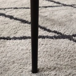 Fredriks Chaises Portola (lot de 2) - Cuir recyclé / Fer - Noir -Chaises Soldes 1000216618 210217 17120700005 DETAILS P000000001000216618