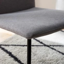 Fredriks Chaises Wines (lot de 2) - Tissu / Fer - Gris clair 29 Fredriks Chaises Wines (lot de 2) - Tissu / Fer - Gris clair -Chaises Soldes 1000216623 210225 14254600004 DETAILS P000000001000216623