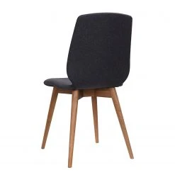 Studio Copenhagen Chaises capitonnées Helvig (lot de 2) - Tissu composite Vedi: Anthracite - Noyer 12 Studio Copenhagen Chaises capitonnées Helvig (lot de 2) - Tissu composite Vedi: Anthracite - Noyer -Chaises Soldes 1000216626 200820 06152300016 DETAILS P000000001000216626
