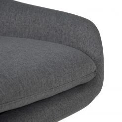 Jack & Alice Fauteuil de bureau Bracon II - Tissé à plat / Nylon - Gris foncé / Noir -Chaises Soldes 1000218350 220330 060 DETAILS P000000001000218350