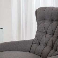 Jack & Alice Fauteuil de bureau Bracon II - Tissé à plat / Nylon - Gris foncé / Noir -Chaises Soldes 1000218350 220630 021 MOOD DETAILS P000000001000218350 mood