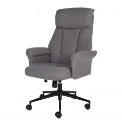 Furnitive Chaise de bureau Barking - Gris