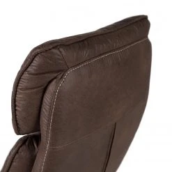 Furnitive Chaise de bureau Grately - Microfibre / Nylon - Marron / Noir -Chaises Soldes 1000218362 220330 048 DETAILS P000000001000218362