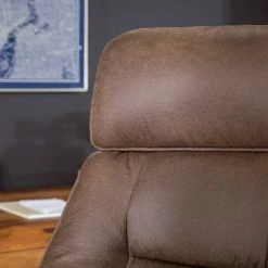 Furnitive Chaise de bureau Grately - Microfibre / Nylon - Marron / Noir -Chaises Soldes 1000218362 220623 023 MOOD DETAILS P000000001000218362 mood