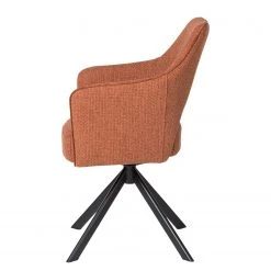 Fredriks Chaise à accoudoirs Tustin - Tissu / Métal - Marron rouille / Noir mat 28 Fredriks Chaise à accoudoirs Tustin - Tissu / Métal - Marron rouille / Noir mat -Chaises Soldes 1000218415 210303 08150400003 DETAILS P000000001000218415