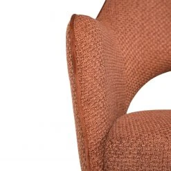 Fredriks Chaise à accoudoirs Tustin - Tissu / Métal - Marron rouille / Noir mat 47 Fredriks Chaise à accoudoirs Tustin - Tissu / Métal - Marron rouille / Noir mat -Chaises Soldes 1000218415 210303 08151400011 DETAILS P000000001000218415