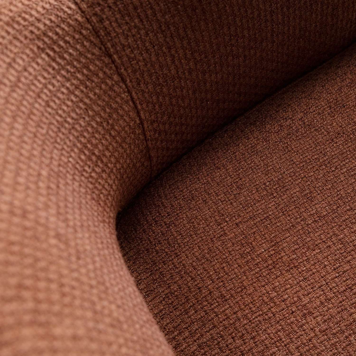 Fredriks Chaise à accoudoirs Tustin - Tissu / Métal - Marron rouille / Noir mat 11 Fredriks Chaise à accoudoirs Tustin - Tissu / Métal - Marron rouille / Noir mat – Image 9