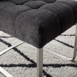 Ars manufacti Chaises cantilever Stawley I (lot de 2) - Tissage à plat / Acier inoxydable - Gris foncé / Acier inoxydable 30 Ars manufacti Chaises cantilever Stawley I (lot de 2) - Tissage à plat / Acier inoxydable - Gris foncé / Acier inoxydable -Chaises Soldes 1000218417 210224 13104100006 DETAILS P000000001000218417