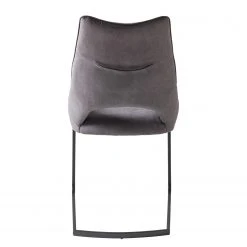 Fredriks Chaises cantilever Nadros (lot de 2) - Microfibre / Métal - Gris vintage / Noir mat 21 Fredriks Chaises cantilever Nadros (lot de 2) - Microfibre / Métal - Gris vintage / Noir mat -Chaises Soldes 1000218451 210120 13453600004 DETAILS P000000001000218451