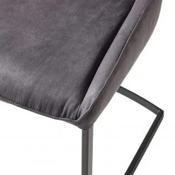 Fredriks Chaises cantilever Nadros (lot de 2) - Microfibre / Métal - Gris vintage / Noir mat 27 Fredriks Chaises cantilever Nadros (lot de 2) - Microfibre / Métal - Gris vintage / Noir mat -Chaises Soldes 1000218451 210120 13453800005 DETAILS P000000001000218451