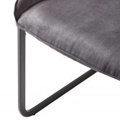 Fredriks Chaises cantilever Nadros (lot de 2) - Microfibre / Métal - Gris vintage / Noir mat 28 Fredriks Chaises cantilever Nadros (lot de 2) - Microfibre / Métal - Gris vintage / Noir mat -Chaises Soldes 1000218451 210120 13454000006 DETAILS P000000001000218451