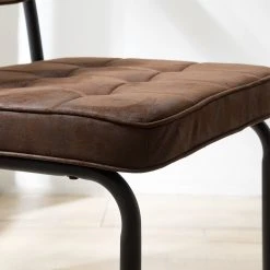 Ars manufacti Chaises cantilever Dalcross (lot de 2) - Microfibre / Métal - Marron 30 Ars manufacti Chaises cantilever Dalcross (lot de 2) - Microfibre / Métal - Marron -Chaises Soldes 1000219292 210223 14200900005 DETAILS P000000001000219292