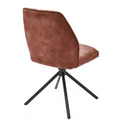 Fredriks Chaises capitonnées Oaklawn (lot de 2) - Marron rouille -Chaises Soldes 1000224871 201016 12354000099 DETAILS P000000001000224871