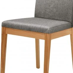 Schösswender Chaises capitonnées Roberto II(lot de 2) - Microfibre / Duramen de hêtre massif - Gris / Duramen de hêtre -Chaises Soldes 1000225949 200923 06234800020 DETAILS P000000001000225949