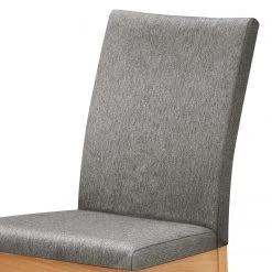 Schösswender Chaises capitonnées Roberto II(lot de 2) - Microfibre / Duramen de hêtre massif - Gris / Duramen de hêtre -Chaises Soldes 1000225949 200923 06234900021 DETAILS P000000001000225949