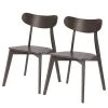 Norrwood Chaises Sakyla (lot de 2) - Frêne foncé 2 Norrwood Chaises Sakyla (lot de 2) - Frêne foncé -Chaises Soldes 1000225984 200917 06363800032 IMAGE P000000001000225984