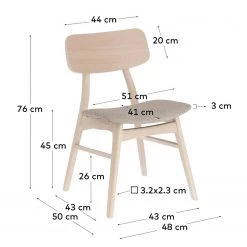Norrwood Chaises Varkaus I (lot de 2) - Tissu / Placage en chêne et hévéa massif - Sahara / Chêne 13 Norrwood Chaises Varkaus I (lot de 2) - Tissu / Placage en chêne et hévéa massif - Sahara / Chêne -Chaises Soldes 1000225995 200917 06373300129 SKETCH DETAILS P000000001000225995 sketch