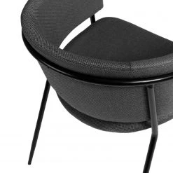 Jack & Alice Chaises à accoudoirs Vilhena IV (2 él.) - Gris foncé -Chaises Soldes 1000226003 200917 06381700201 DETAILS P000000001000226003