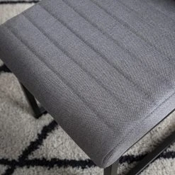 Ars manufacti Chaises Finga III (lot de 2) - Tissage à plat / Fer - Gris / Noir -Chaises Soldes 1000226368 210929 100237000037 DETAILS P000000001000226368