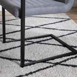 Ars manufacti Fauteuil Finga III - Tissage à plat / Fer - Gris / Noir 26 Ars manufacti Fauteuil Finga III - Tissage à plat / Fer - Gris / Noir -Chaises Soldes 1000226369 210929 100237000040 DETAILS P000000001000226369