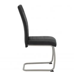 Loftscape Chaise cantilever Wisches - Microfibre / Acier inoxydable - Anthracite - Lot de 2 12 Loftscape Chaise cantilever Wisches - Microfibre / Acier inoxydable - Anthracite - Lot de 2 -Chaises Soldes 1000228907 201104 15385500004 DETAILS P000000001000228907