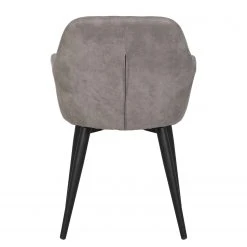 Loftscape Chaises à accoudoirs Trappe (lot de 2) - Microfibre / Acier - Gris fumé 15 Loftscape Chaises à accoudoirs Trappe (lot de 2) - Microfibre / Acier - Gris fumé -Chaises Soldes 1000228924 201104 15385600084 DETAILS P000000001000228924