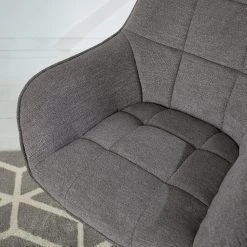 Furnitive Chaise de bureau Valady II - Microfibre / Fer - Gris / Chrome 30 Furnitive Chaise de bureau Valady II - Microfibre / Fer - Gris / Chrome -Chaises Soldes 1000230741 220629 031 DETAILS P000000001000230741