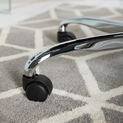 Furnitive Chaise de bureau Valady II - Microfibre / Fer - Gris / Chrome 33 Furnitive Chaise de bureau Valady II - Microfibre / Fer - Gris / Chrome -Chaises Soldes 1000230741 220629 034 DETAILS P000000001000230741