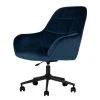 Furnitive Chaise de bureau Valady I - Velours / Fer - Bleu / Noir 2 Furnitive Chaise de bureau Valady I - Velours / Fer - Bleu / Noir -Chaises Soldes 1000230746 220322 010 IMAGE P000000001000230746