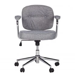 Furnitive Chaise de bureau Orlu II - Tissu / Fer - Gris clair / Chrome 17 Furnitive Chaise de bureau Orlu II - Tissu / Fer - Gris clair / Chrome -Chaises Soldes 1000230748 220330 030 DETAILS P000000001000230748