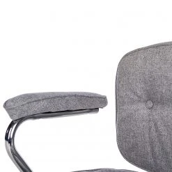 Furnitive Chaise de bureau Orlu II - Tissu / Fer - Gris clair / Chrome 25 Furnitive Chaise de bureau Orlu II - Tissu / Fer - Gris clair / Chrome -Chaises Soldes 1000230748 220330 035 DETAILS P000000001000230748