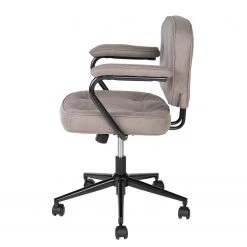 Furnitive Chaise de bureau Orlu I - Microfibre / Fer - Taupe vintage / Noir 23 Furnitive Chaise de bureau Orlu I - Microfibre / Fer - Taupe vintage / Noir -Chaises Soldes 1000230752 220322 031 DETAILS P000000001000230752