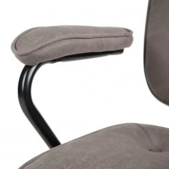 Furnitive Chaise de bureau Orlu I - Microfibre / Fer - Taupe vintage / Noir 26 Furnitive Chaise de bureau Orlu I - Microfibre / Fer - Taupe vintage / Noir -Chaises Soldes 1000230752 220322 034 DETAILS P000000001000230752